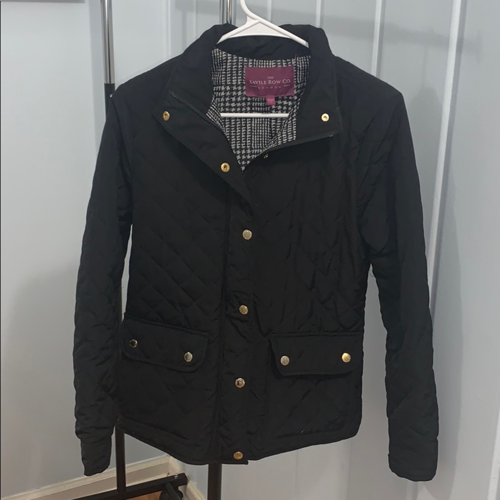 Lightweight Black Quilted Jacket